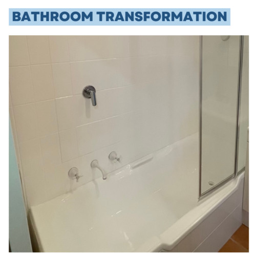 BATHTUB & WALL TILE RESURFACE – APRIL 2023