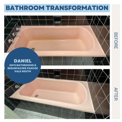 Pink Bathtub Resurface – March 2023