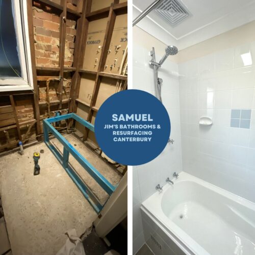 BUDGET BATHROOM RENOVATION – MAY 2023