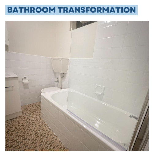 Complete Bathroom Resurface – April 2023