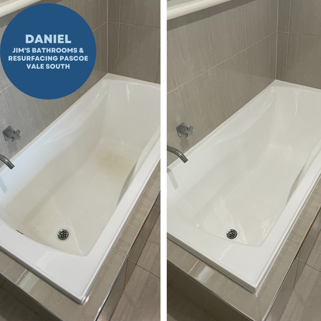 Bathtub Resurface - August 2023 - Jim's Bathrooms & Resurfacing