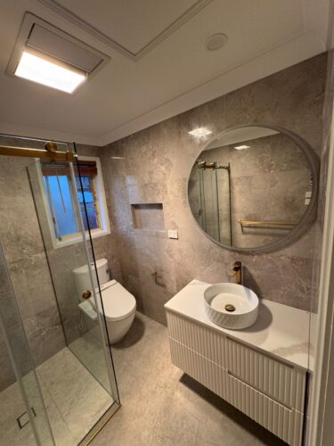 A Stunning Bathroom Renovation in Baulkham Hills