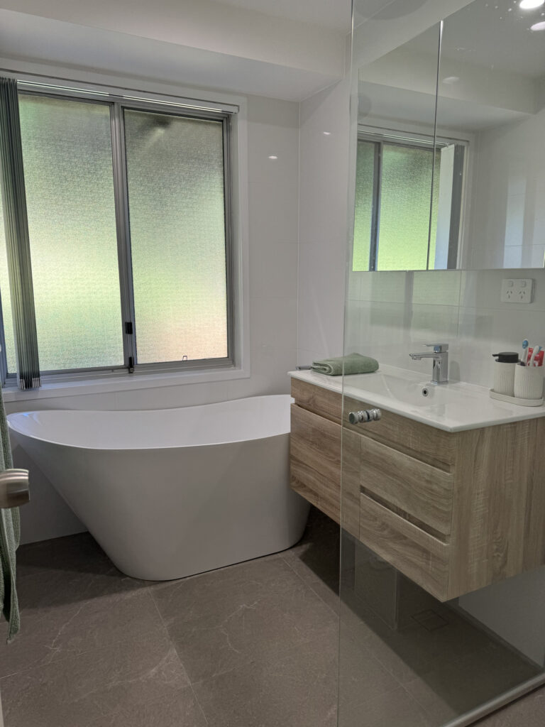View of Discover Our Latest Ambarvale, Sydney Bathroom Renovation: A Stunning ...