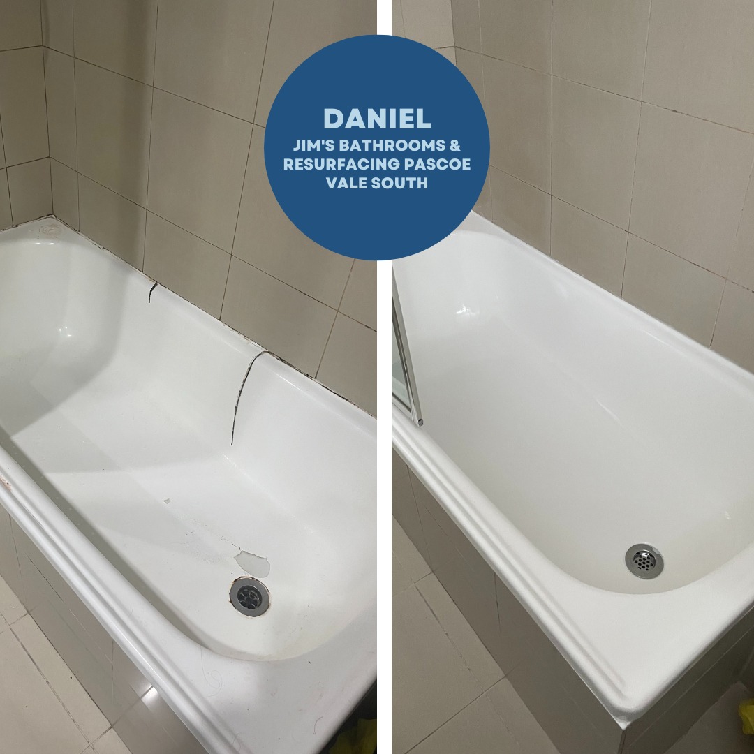 Bathtub Resurface - July 2023 - Jim's Bathrooms & Resurfacing