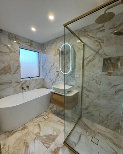 Bathroom Renovation in St Clair, Sydney by Jim’s Bathrooms