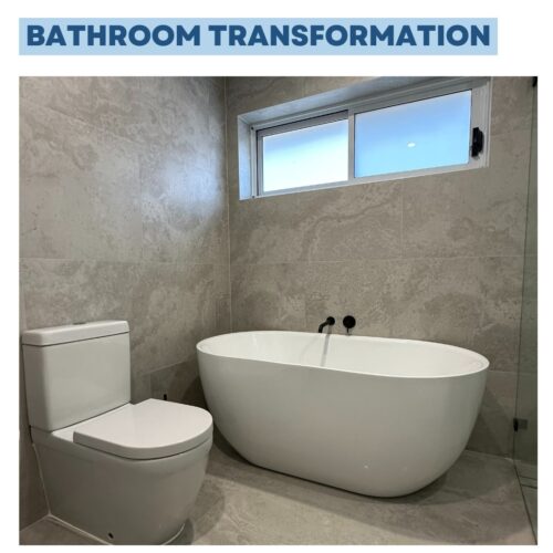 BATHROOM RENOVATION – MAY 2023